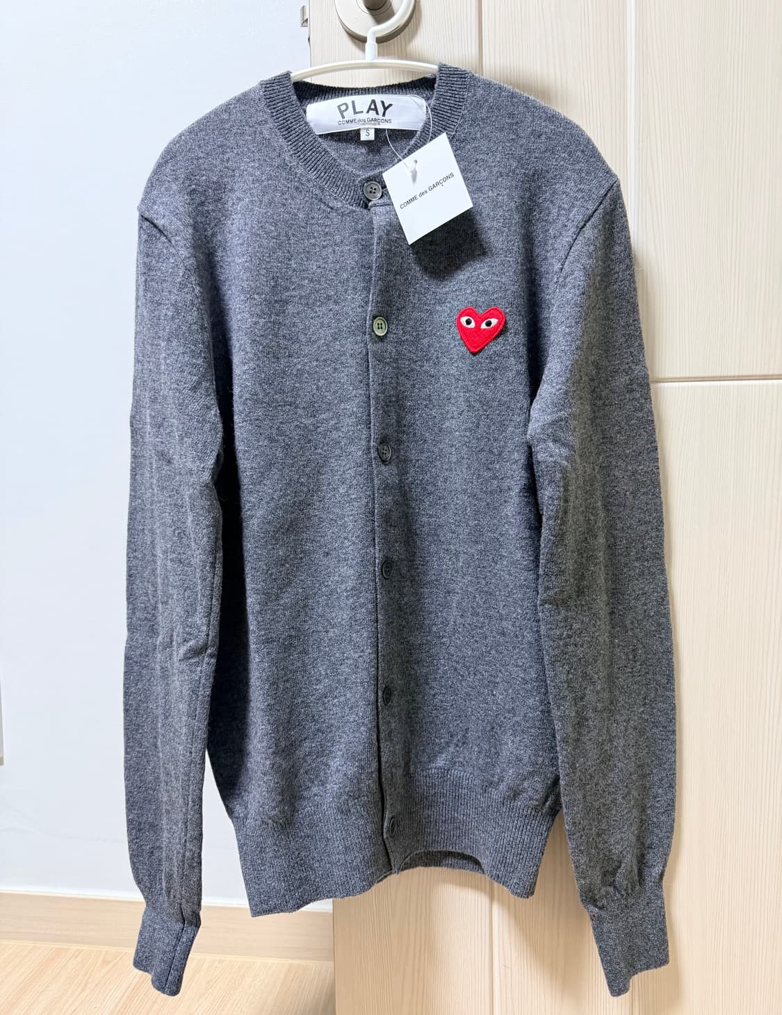 꼼데가르송 플레이 가디건스몰(55-66) 상품이미지1