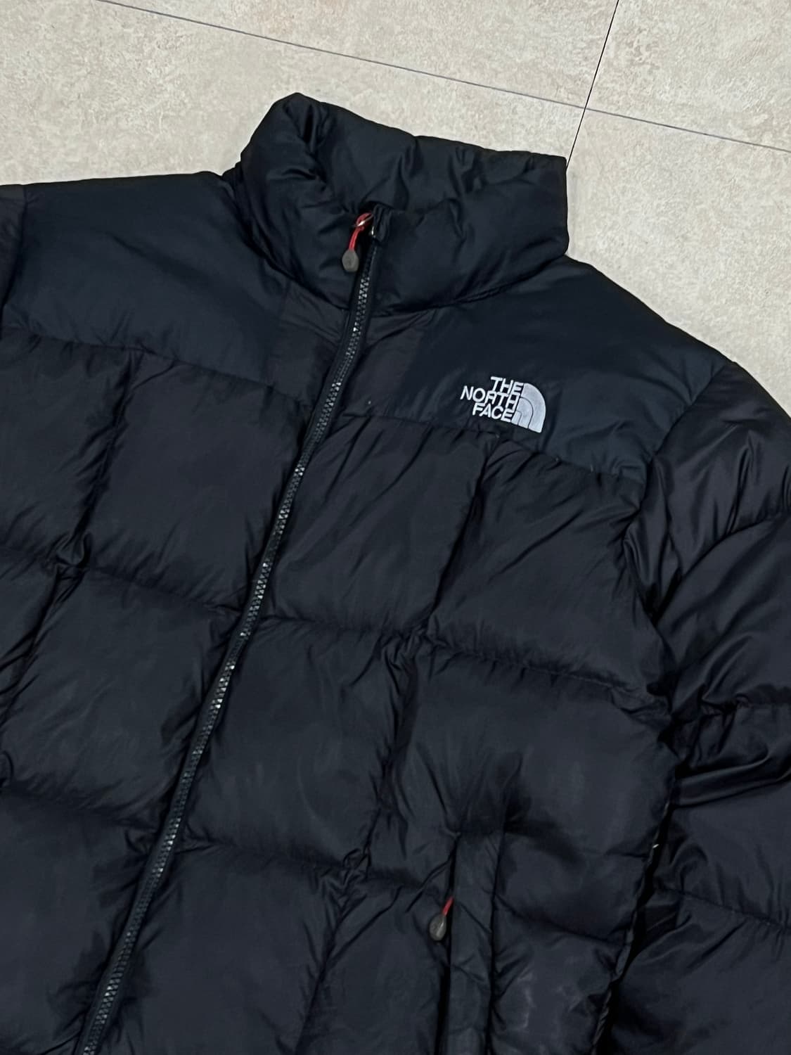 (100) 노스페이스 800필 로체 구스다운 패딩 점퍼 블랙 상품이미지3