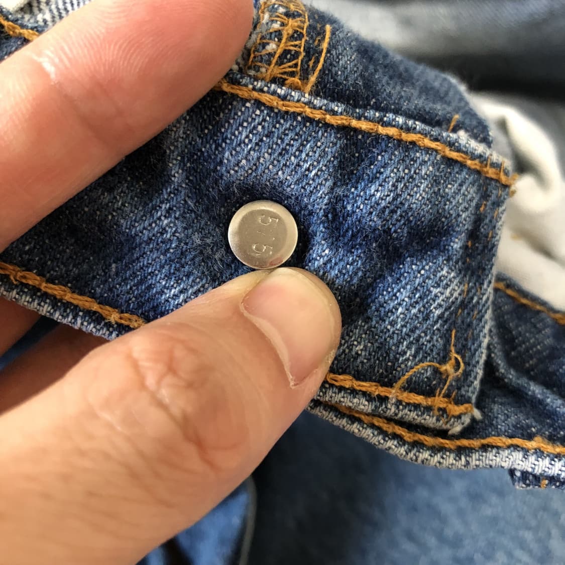 (32) 90's 리바이스 Levi's 517 미국 오렌지탭 부츠컷 데님 상품이미지8