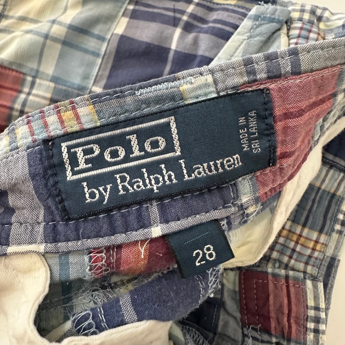폴로 랄프로렌 polo 마드라스 반바지 상품이미지5
