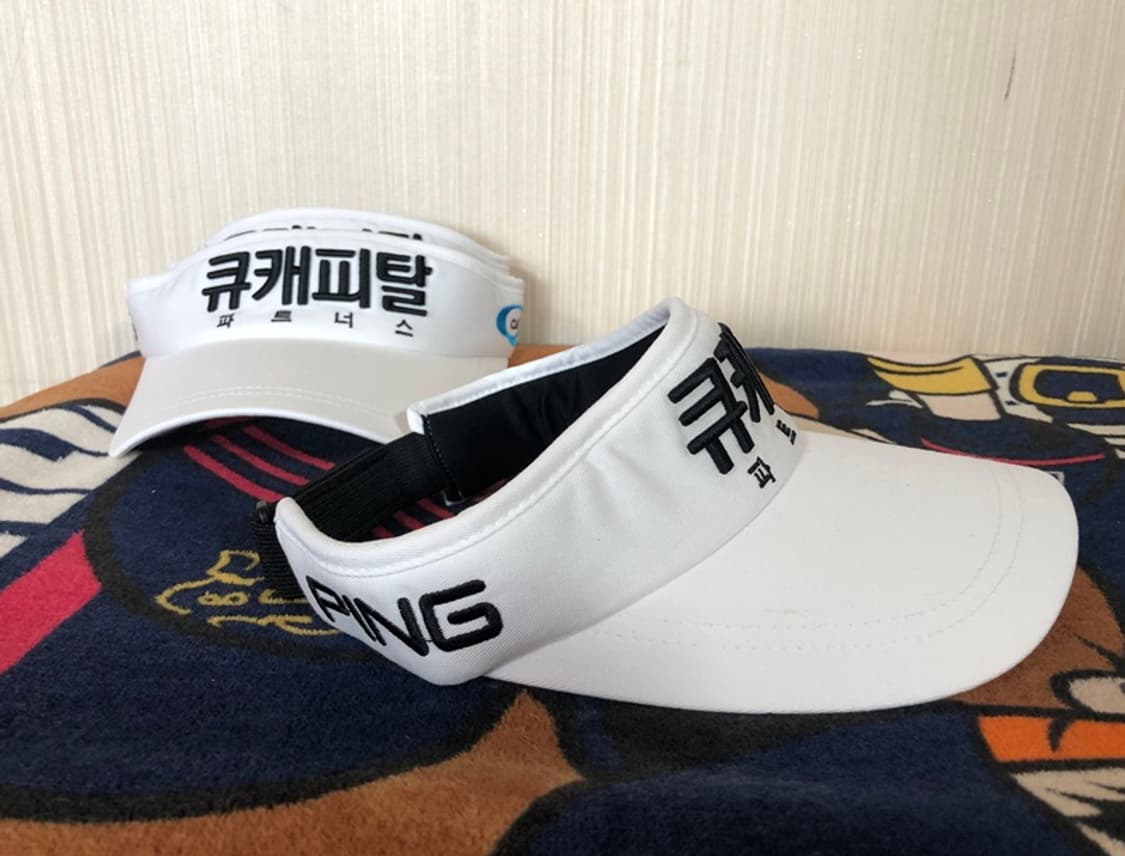 핑골프 큐캐피탈파트너스 골프단 골프모자/선캡 상품이미지5