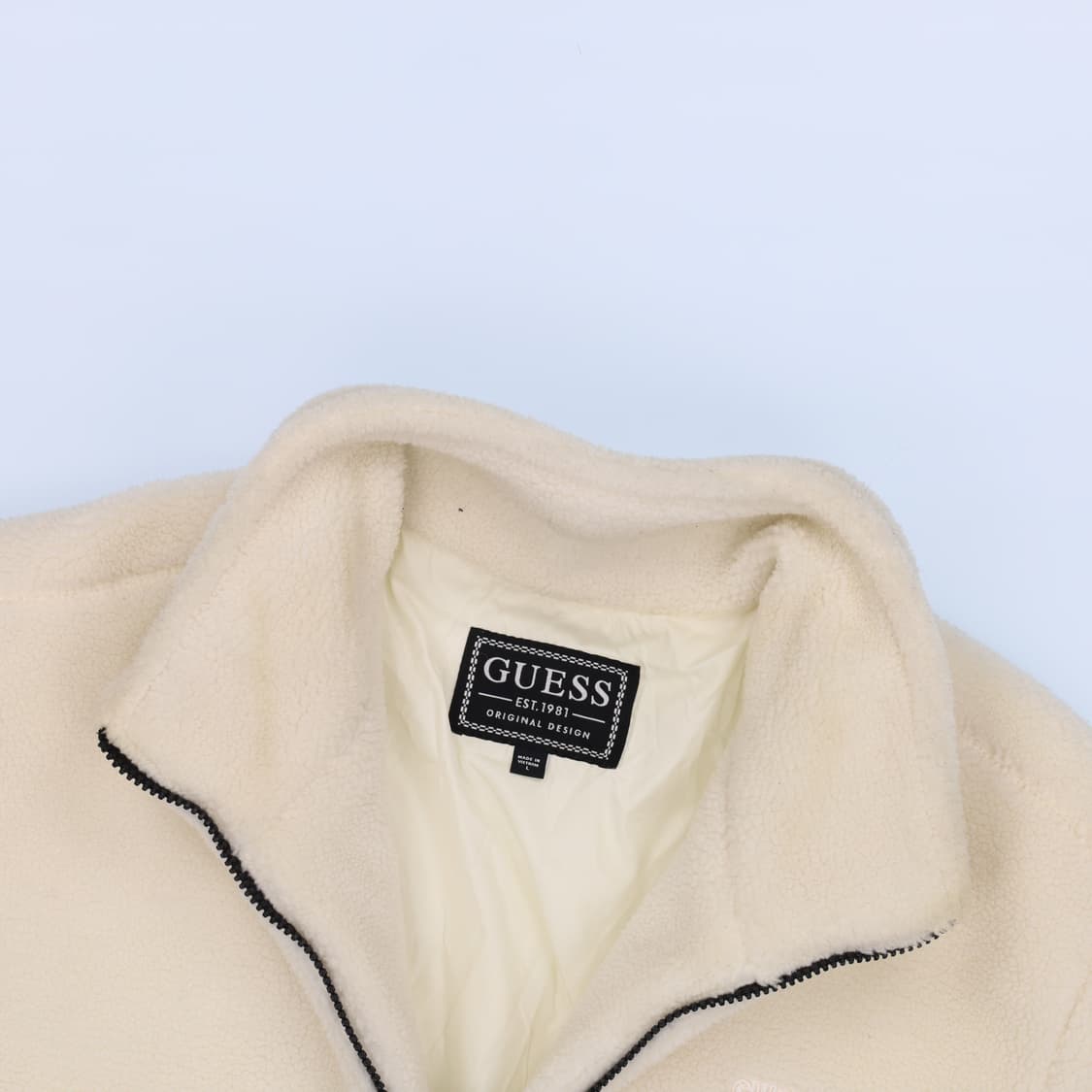 [L] 신형 게스 스몰로고 플리스 뽀글이 자켓 1104HR2 상품이미지3