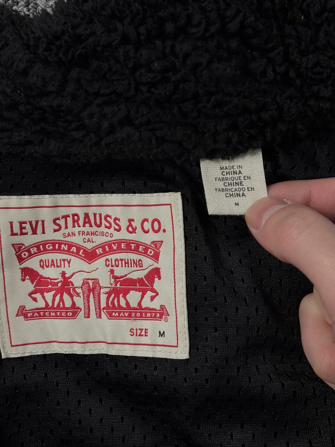 리바이스 투웨이 플리스 후리스 집업 자켓 상품이미지8