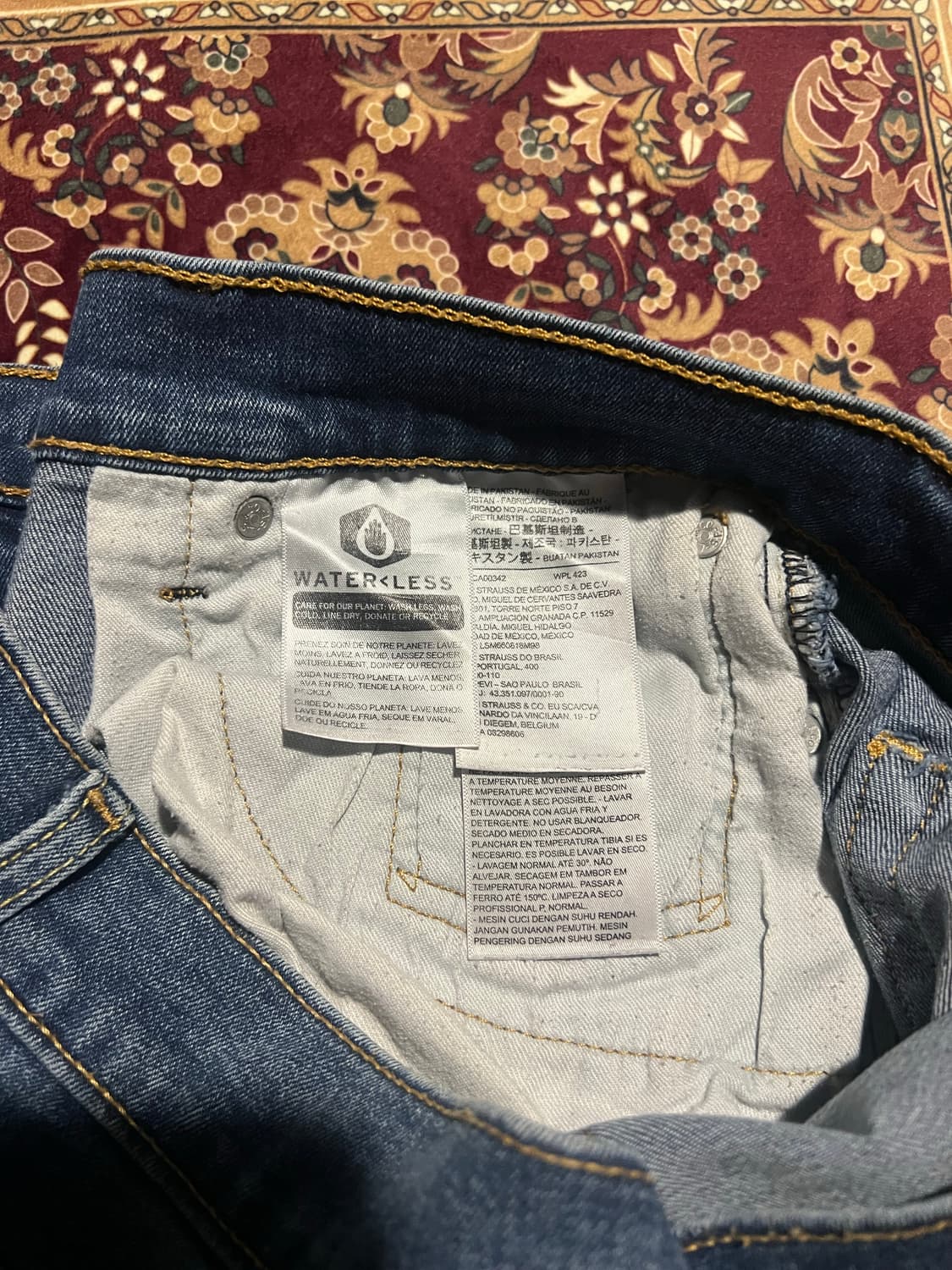 리바이스 Levis 502 데님 팬츠 (W32 L32) 상품이미지4