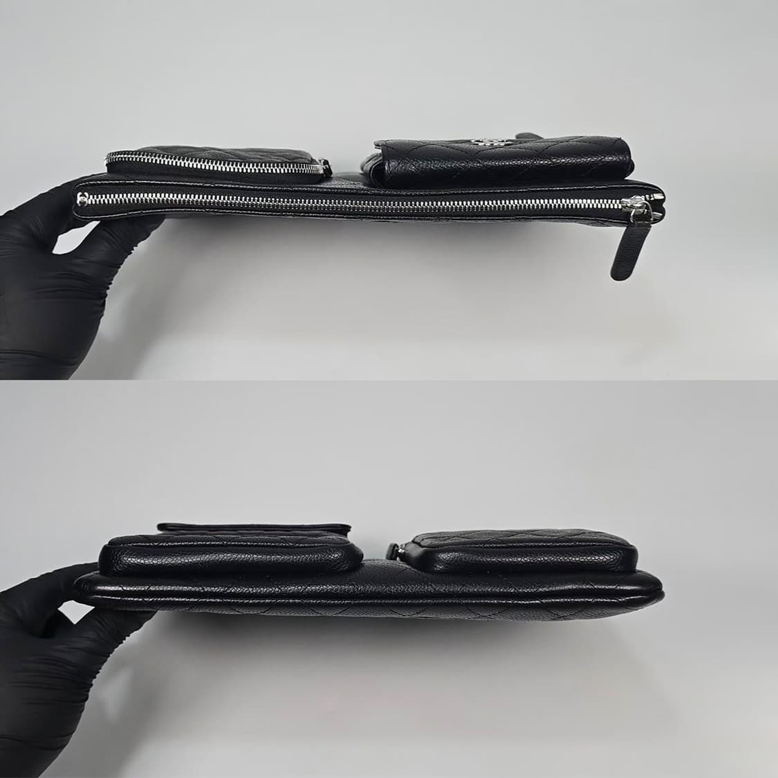 샤넬 캐비어 스킨 멀티 포켓 클러치백 상품이미지6