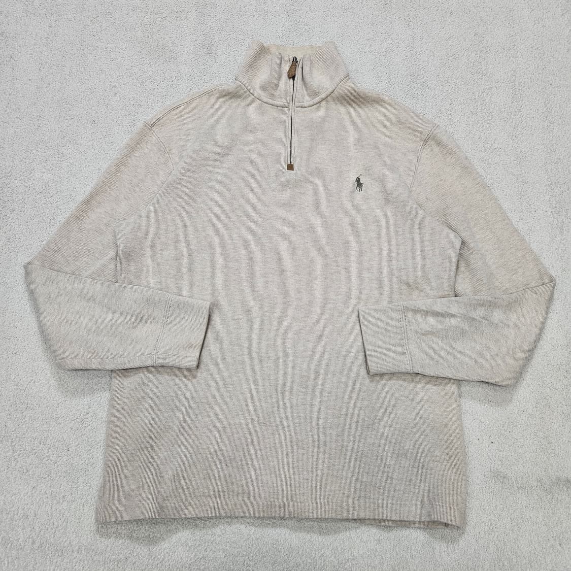 폴로 랄프 로렌 반집업 니트 M 상품이미지1