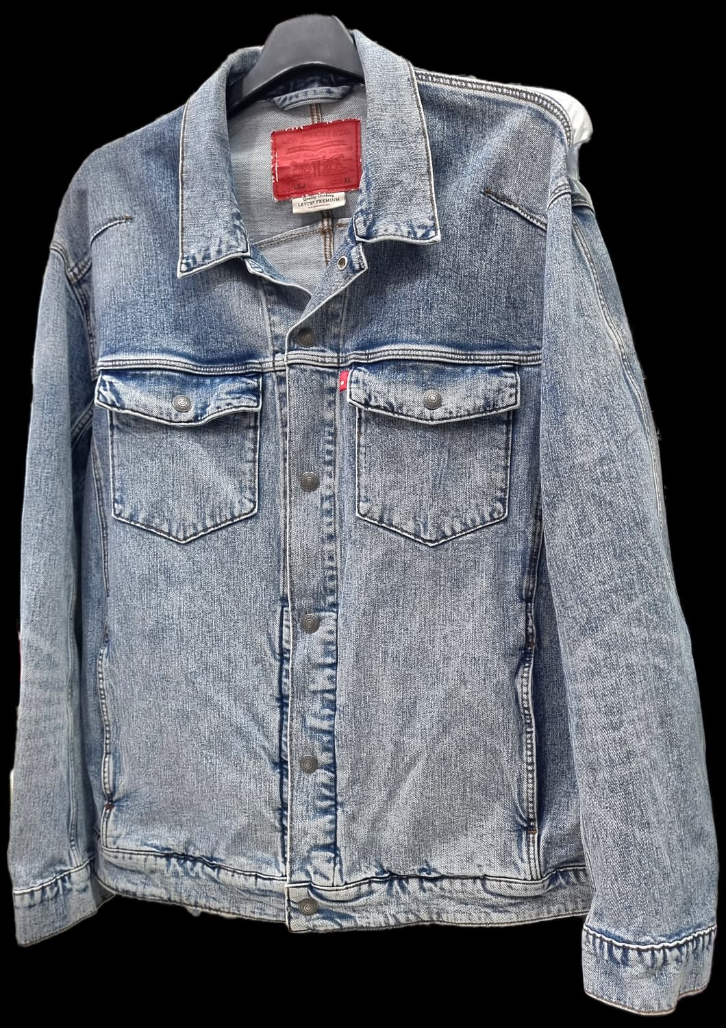 리바이스 엔지니어드진 워싱 트러커 자켓 상품이미지2