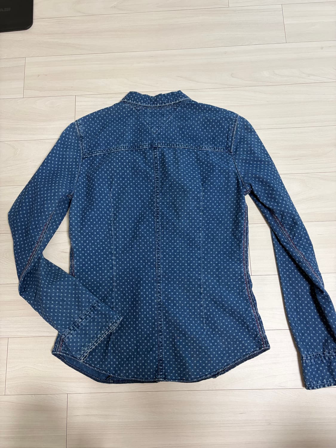 타미힐피거 데님 여성 빈티지 데님 셔츠 S 상품이미지6