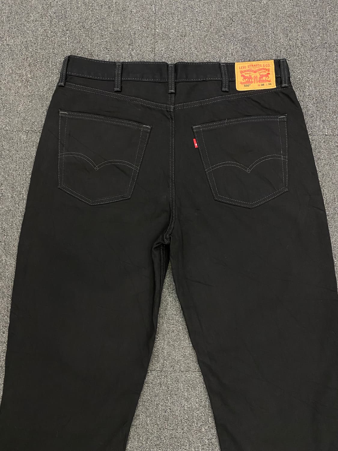 Levis 리바이스 550 흑청 데님팬츠 상품이미지5