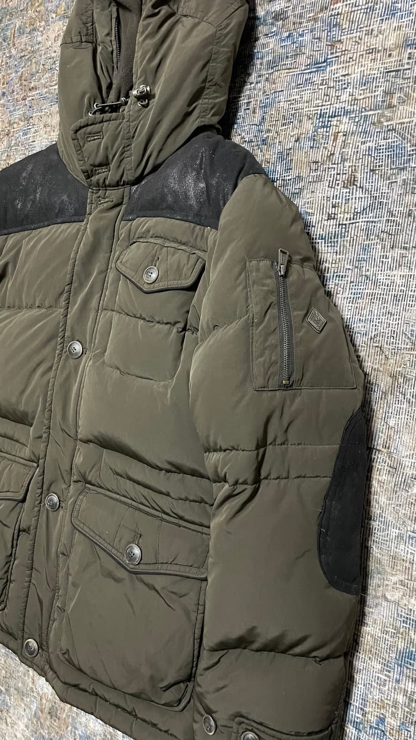 OLZEN 빈티지 아메카지 덕다운 패딩 상품이미지8