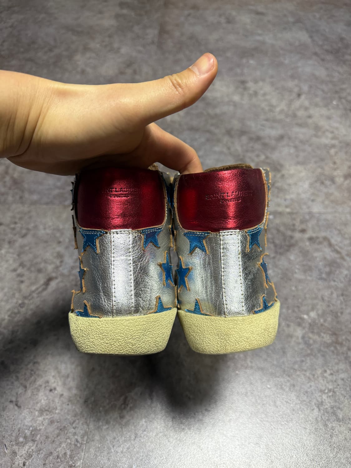 생로랑 스타패치 스니커즈 42 에디슬리먼 상품이미지3