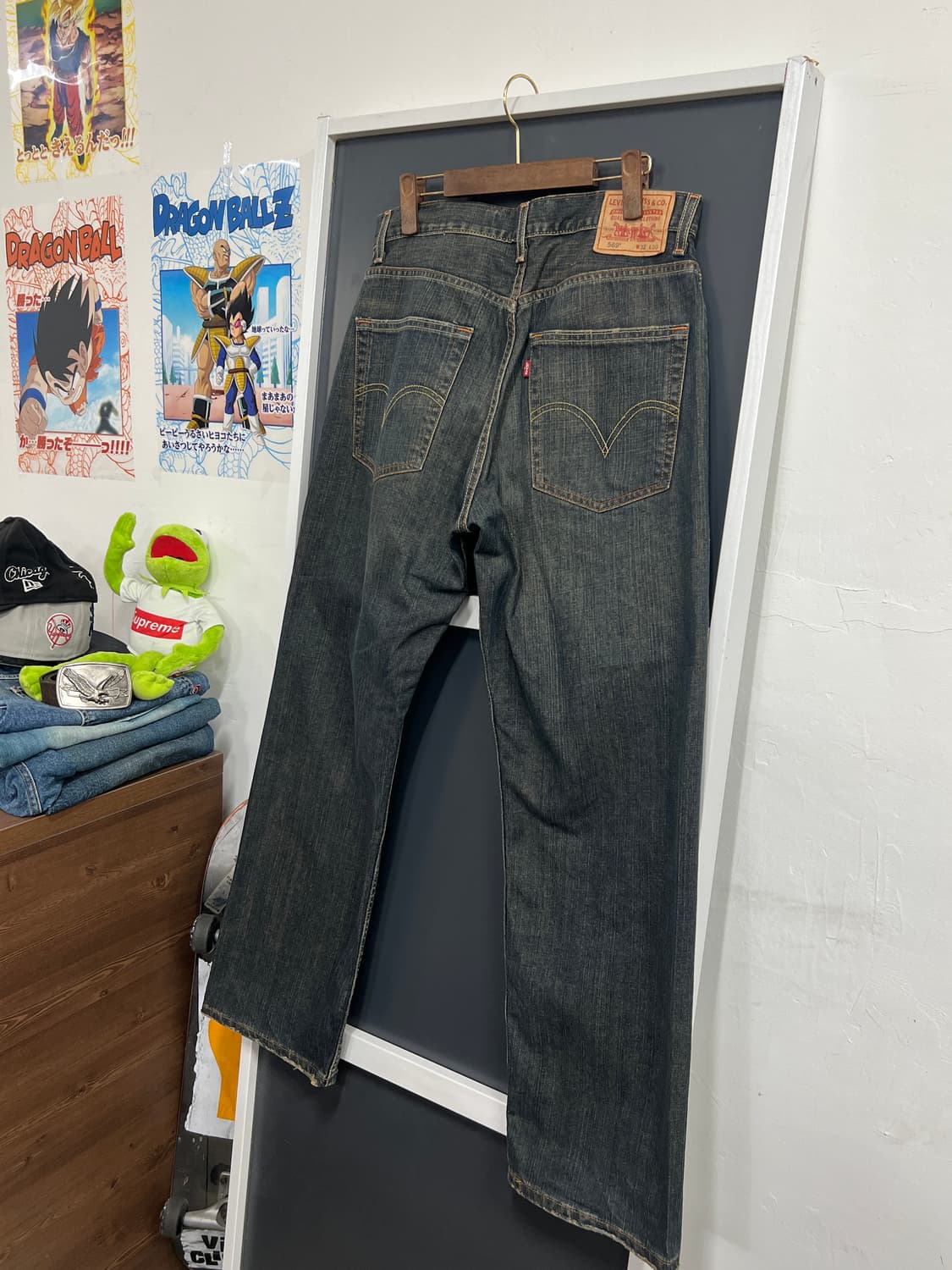 00s Levis 리바이스 569 루즈 스트레이트 데님 팬츠 상품이미지1