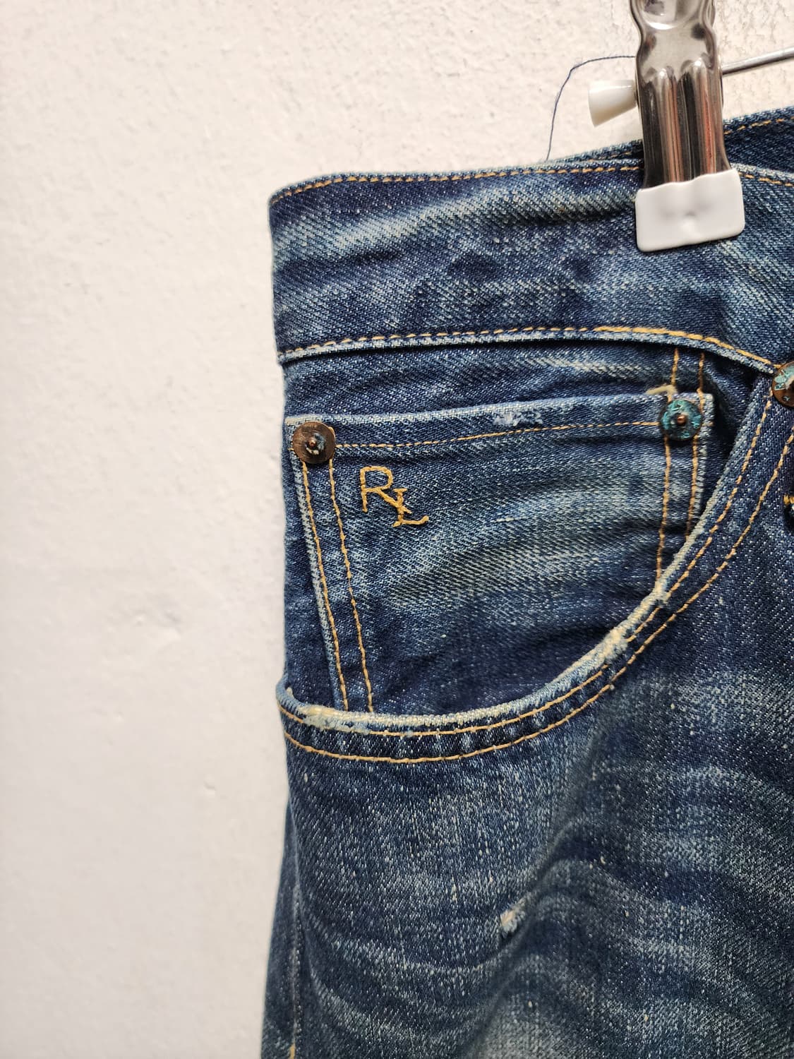 폴로랄프로렌 셀비지 데님 청바지 상품이미지3