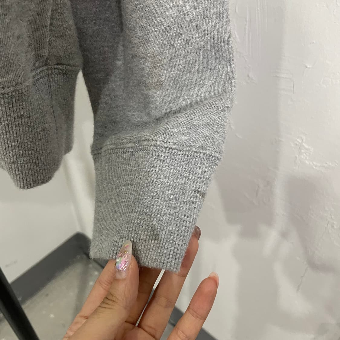 알파인더스트리 레터링 후드티 상품이미지5