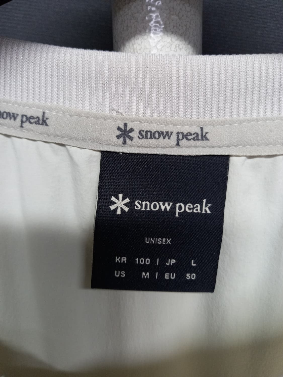 스노우피크 남성 춘하 아노락 티셔츠 100-105 상품이미지9