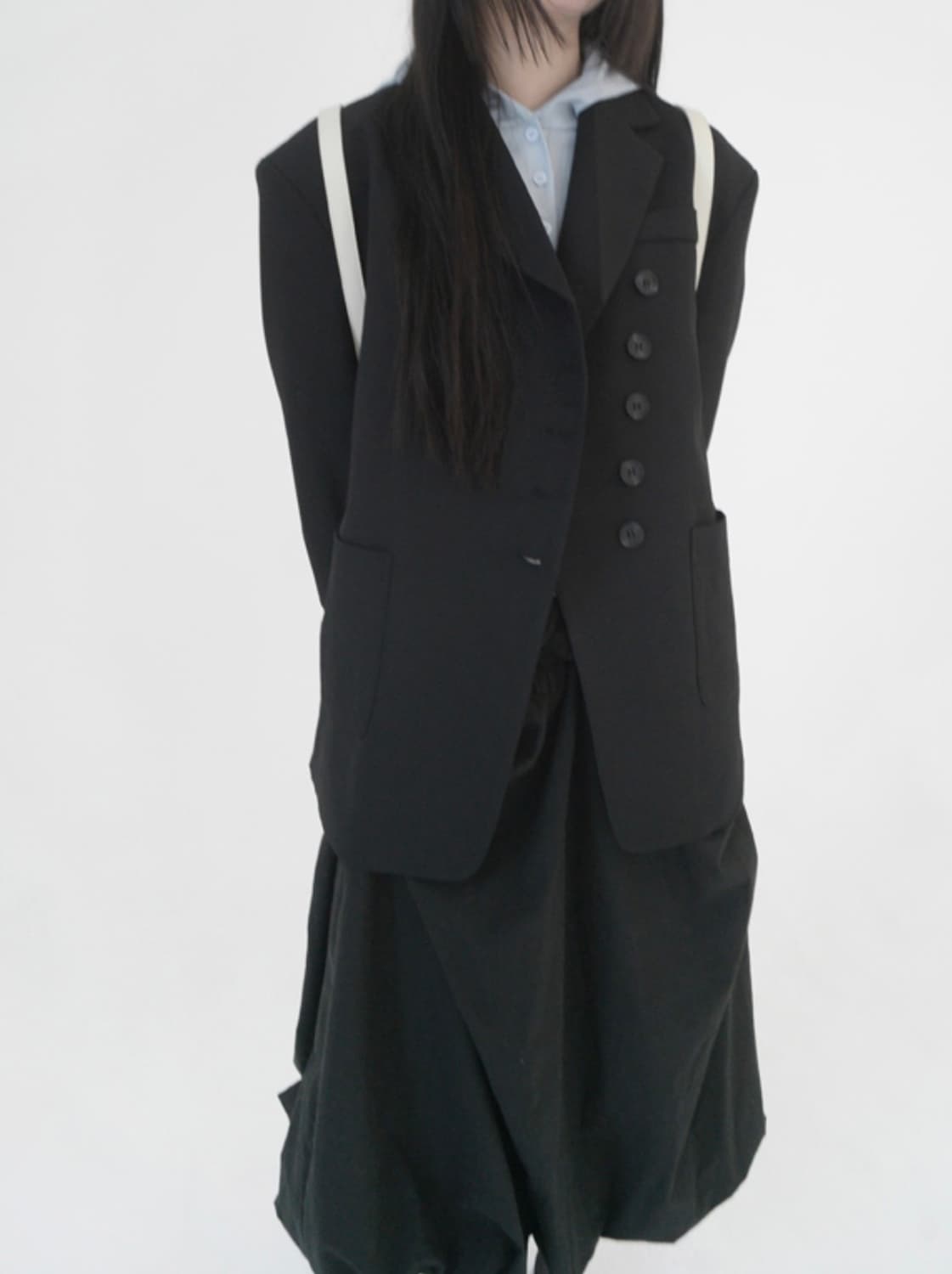 porter unbalance jacket (검정자켓) 상품이미지2