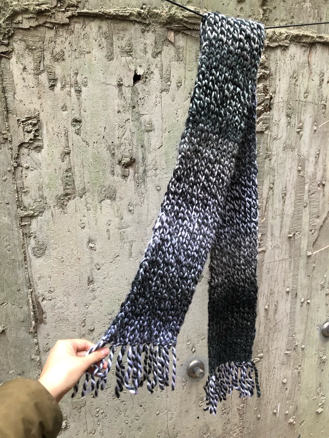 Handmade clouds muffler 상품이미지6