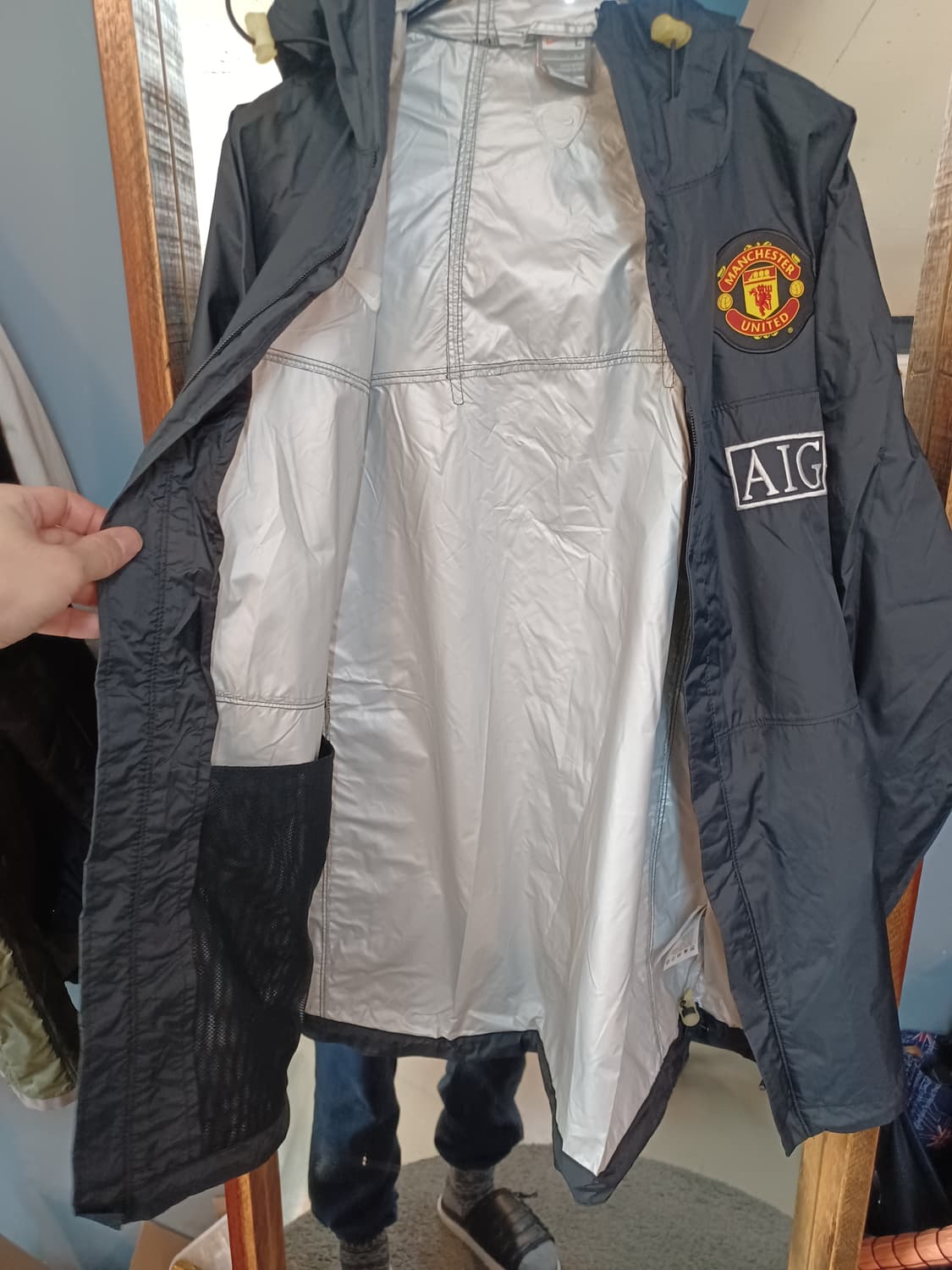 나이키 맨체스터 유나이티드 바람막이 자켓 L xl 상품이미지9