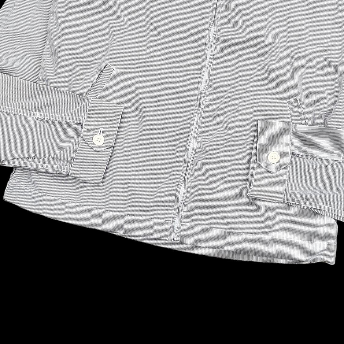 FAMOCK 빈티지 스트라이프 코튼 헤링턴 자켓 상품이미지4