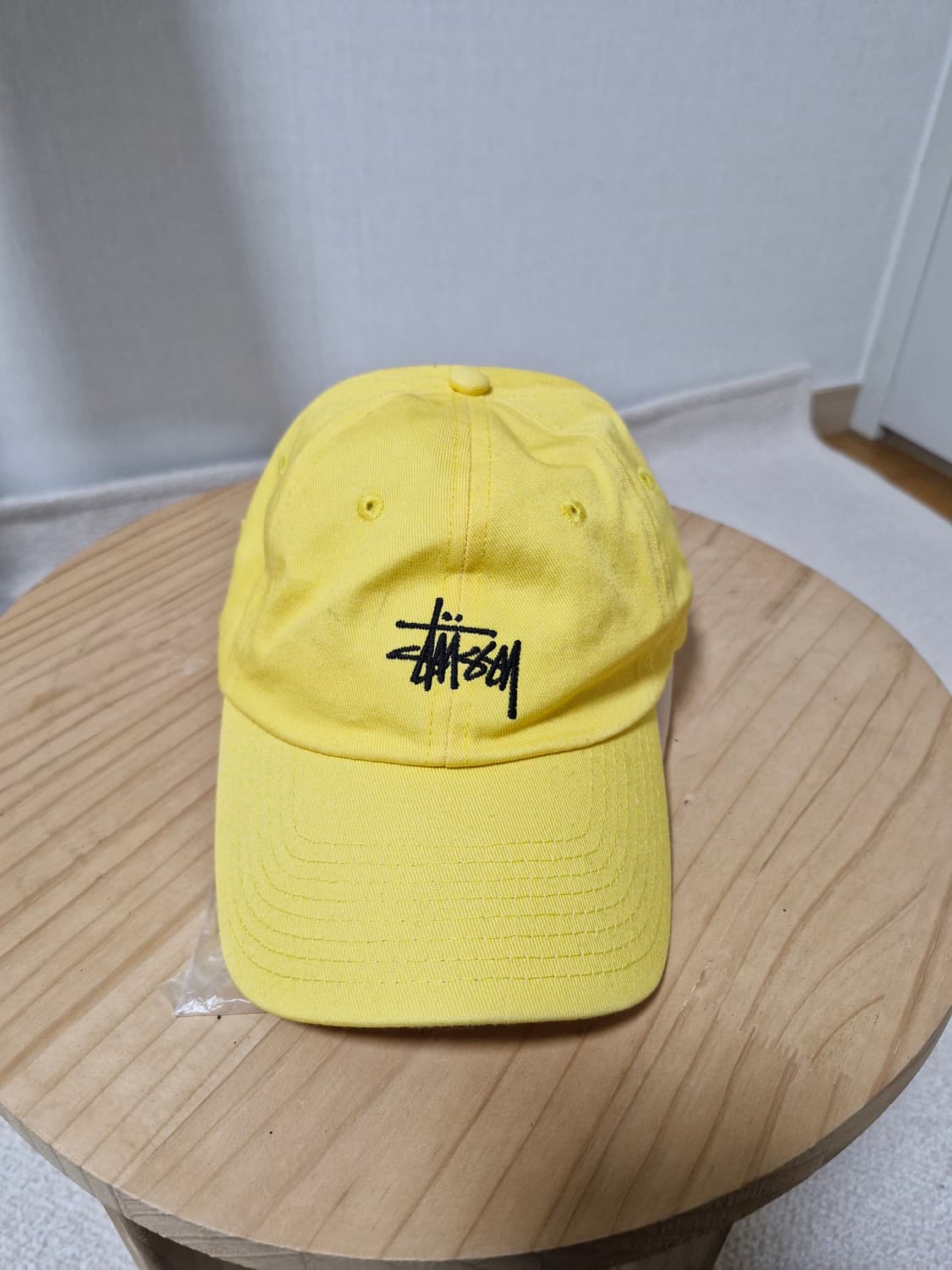 스투시 볼캡 병아리 샛노란색 볼캡 상품이미지1