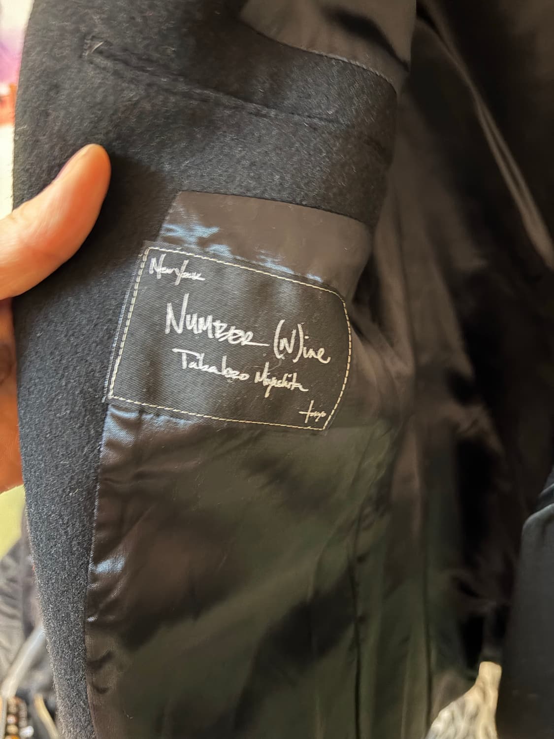 Number nine 넘버나인 04AW 하트 앤 티어 자켓 상품이미지4