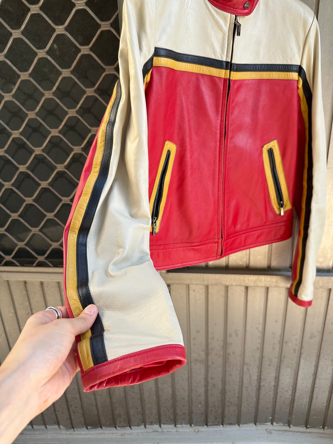 NICE CLAUP TOKYO sheepskin leather jacke 상품이미지2