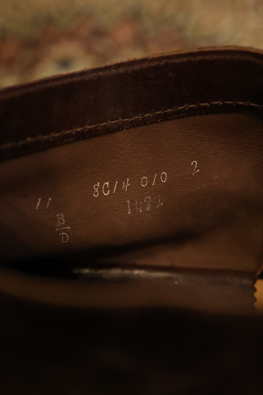 Alden 알든 1492 처카 부츠 스웨이드 11D made in usa 상품이미지4