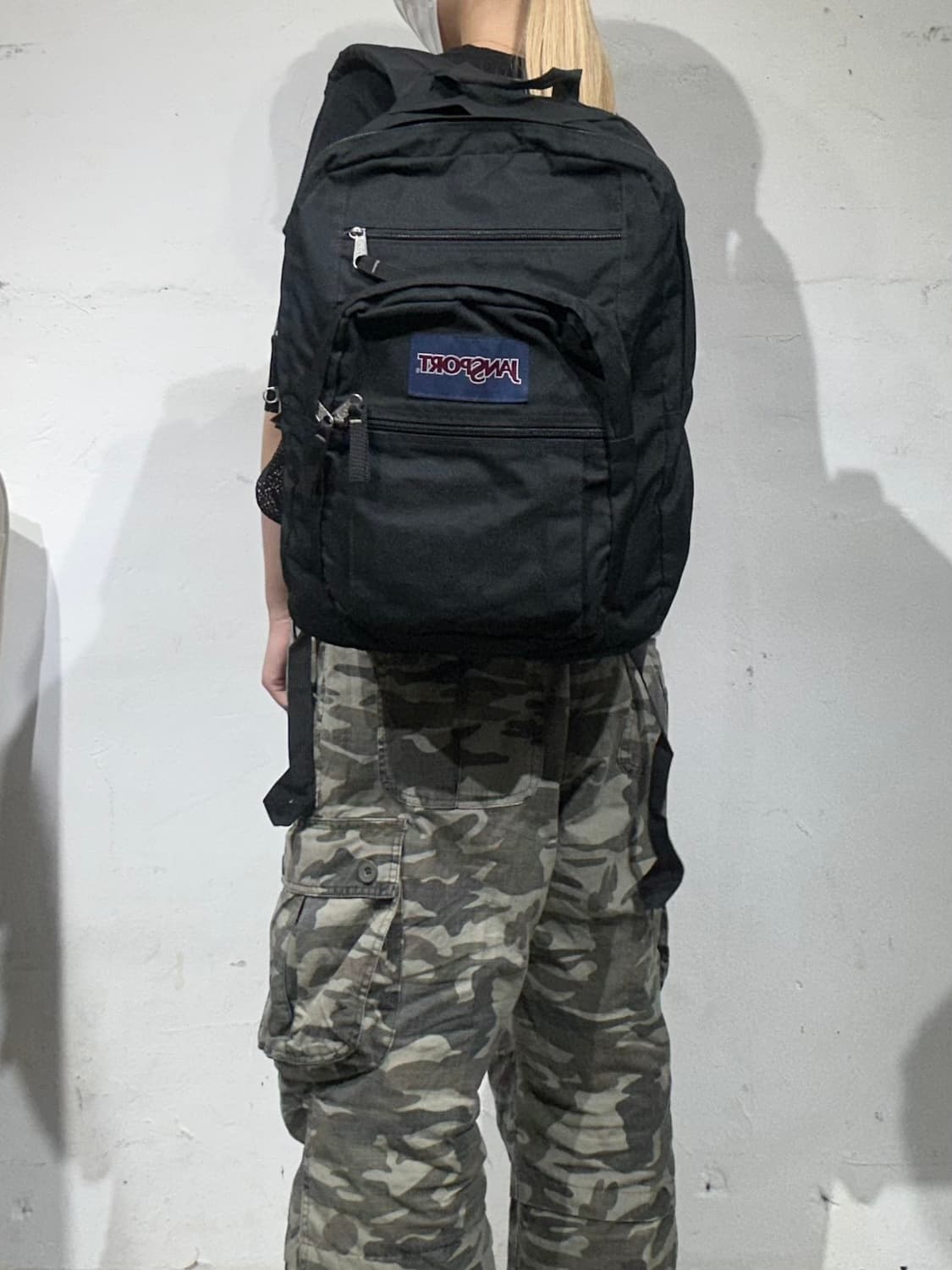 잔스포츠 블랙 백팩 가방 상품이미지1
