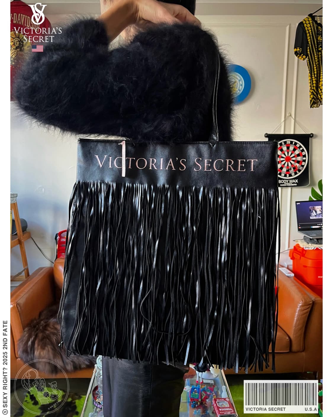 VICTORIA'S SECRET Fringe Shopper Bag 상품이미지1