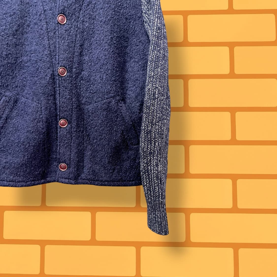 베이직 하우스 모헤어 자켓 (M) 상품이미지3