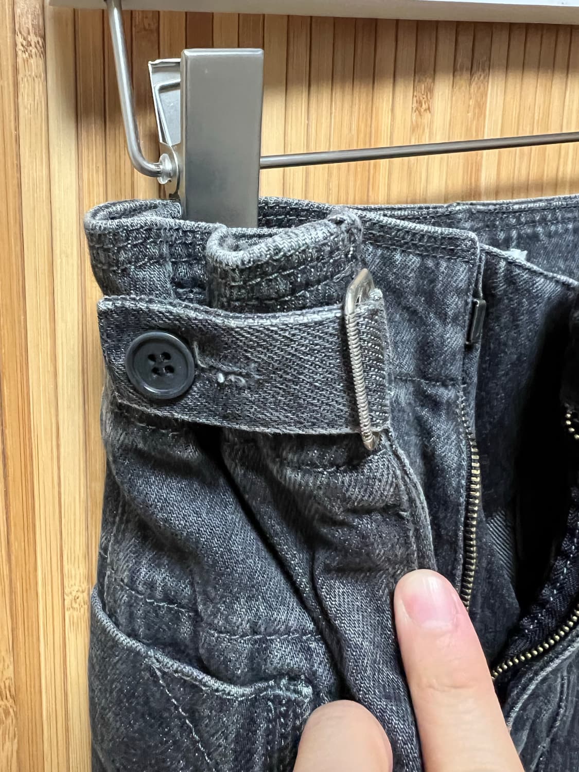 누마레 팬츠 블랙 상품이미지5