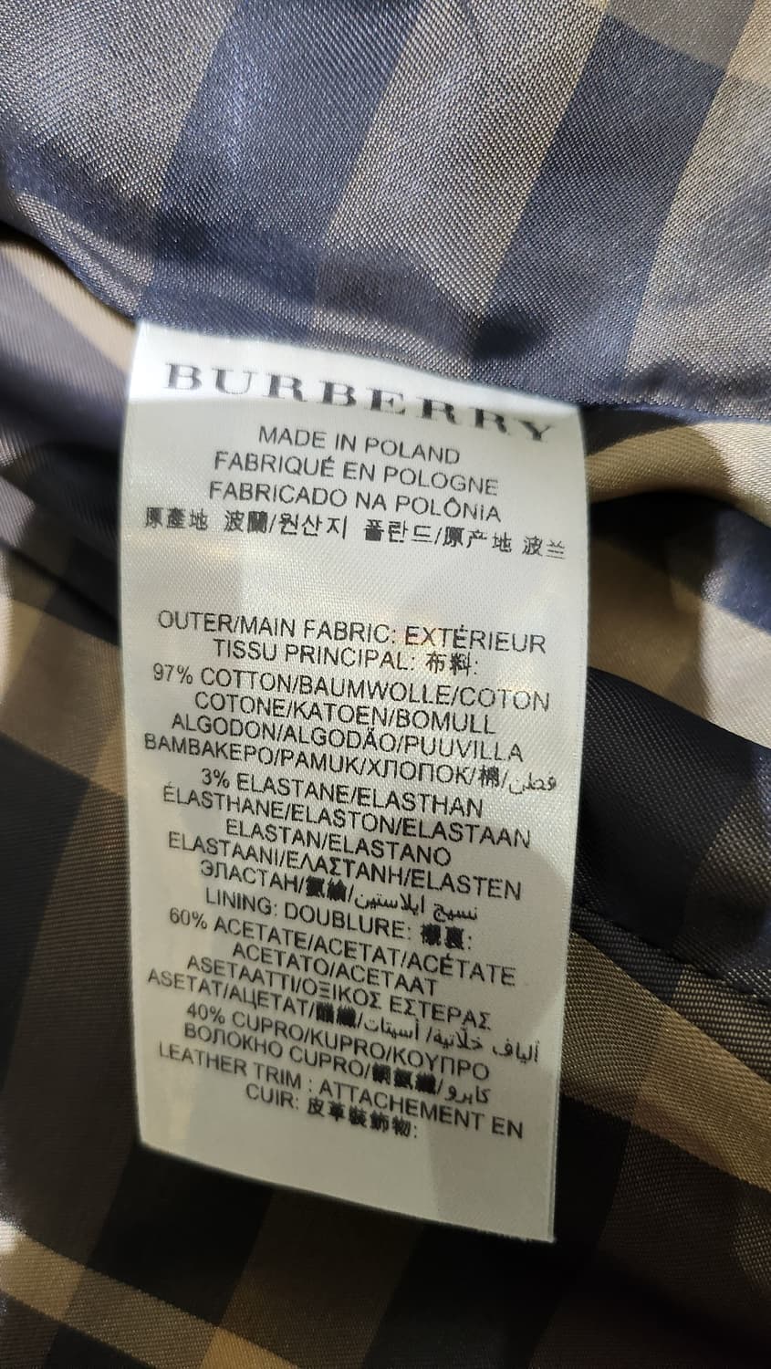 버버리 4포켓 유틸리티 재킷 상품이미지8