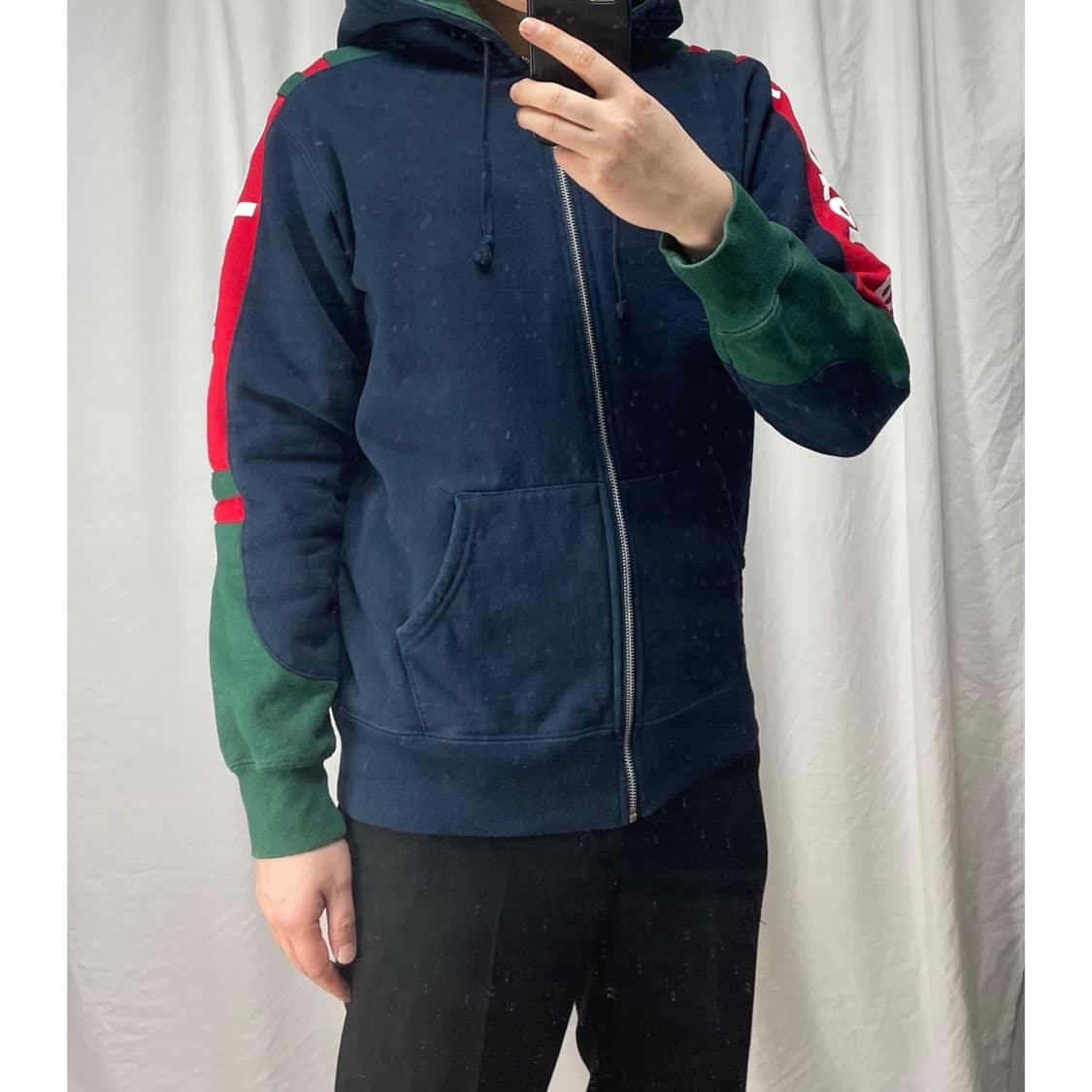 [M] 슈프림 기모 후드집업 (새상품급) 상품이미지2