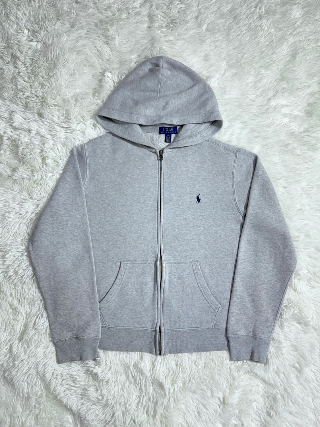 폴로 랄프로렌 그레이 포니 후드집업  상품이미지4