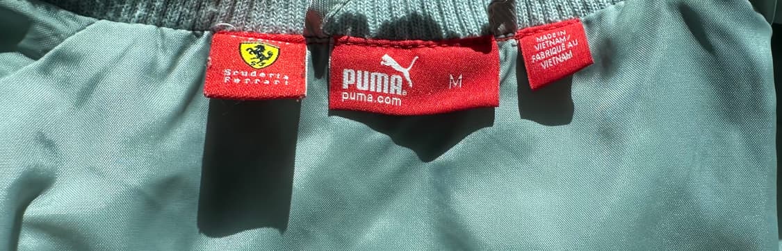 Puma퓨마X 페라리 누빔바람막이 M 상품이미지5