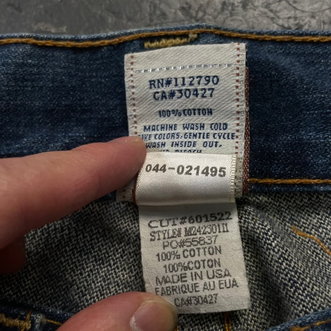 29 트루릴리전 부츠컷 데님팬츠  상품이미지4