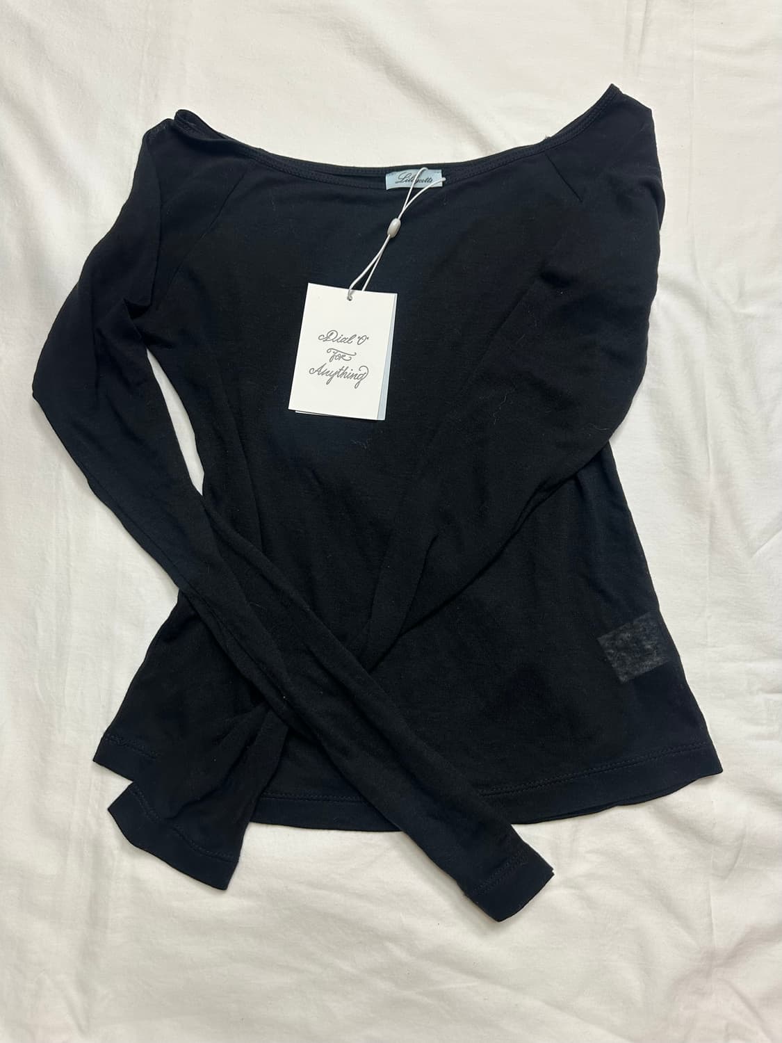 릴리코츠 블랙 롱슬리브 새상품 ! Found T-shirt 상품이미지1