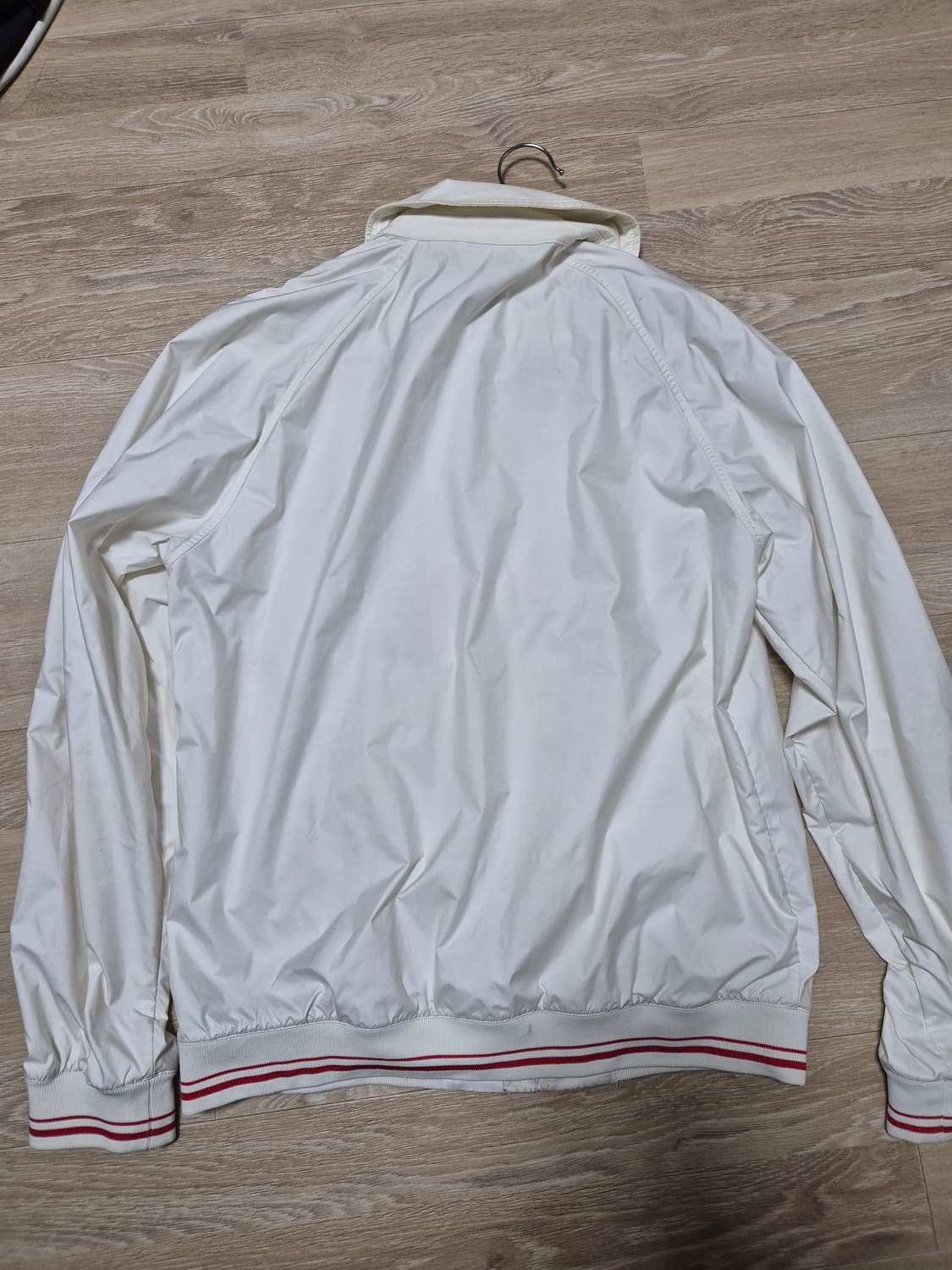 프라다 스포츠 나일론 집업자켓 화이트 상품이미지2