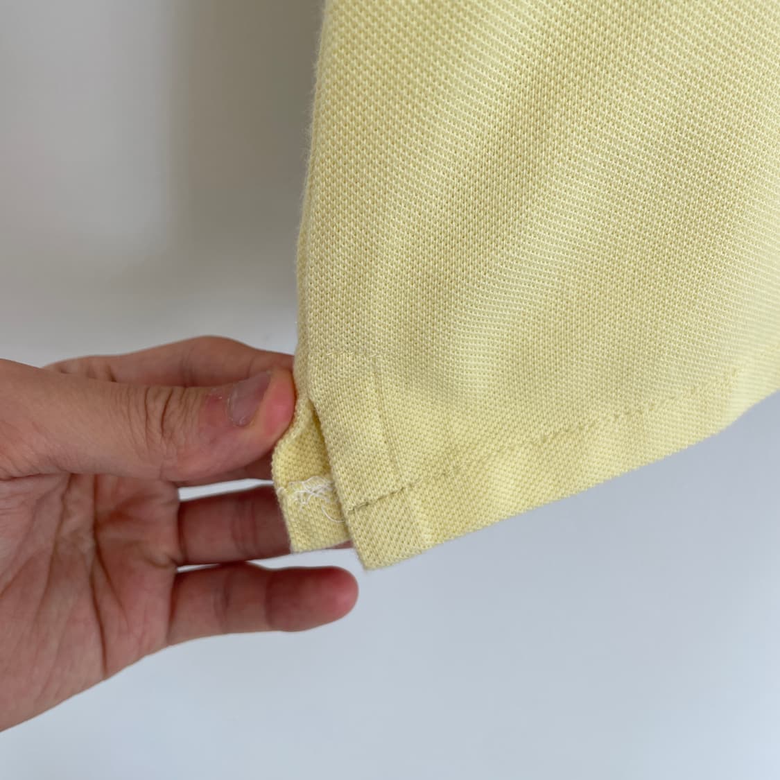 폴로 랄프로렌 PK 옐로우 반팔 티셔츠 상품이미지5