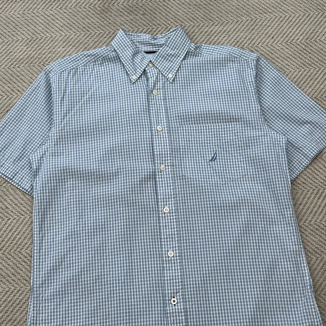 노티카 체크 하프 셔츠 r3570 상품이미지3