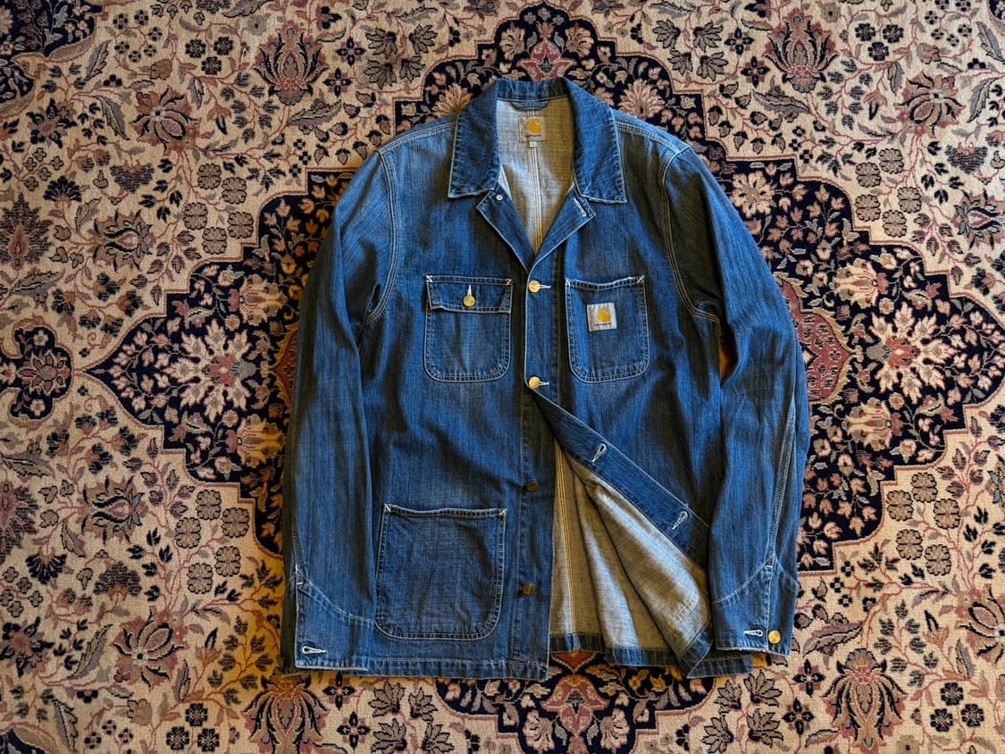 칼하트 데님 초어자켓 100~105 상품이미지2