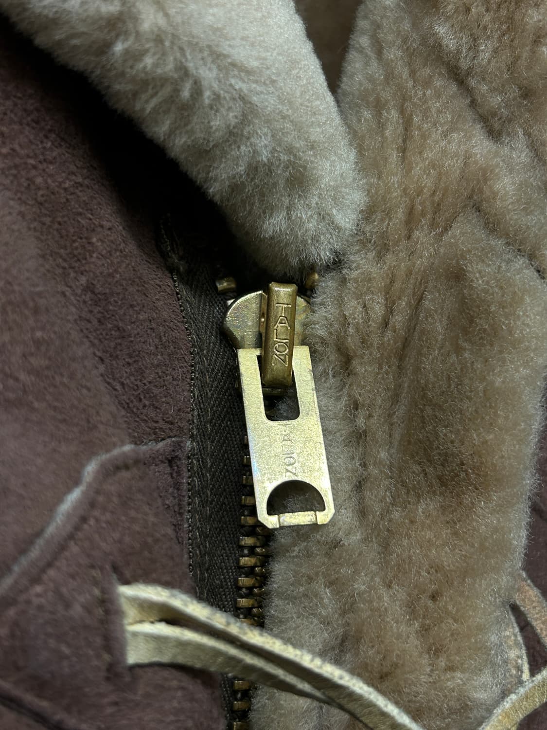 PALEY 리얼 무스탕 더플코트 상품이미지6