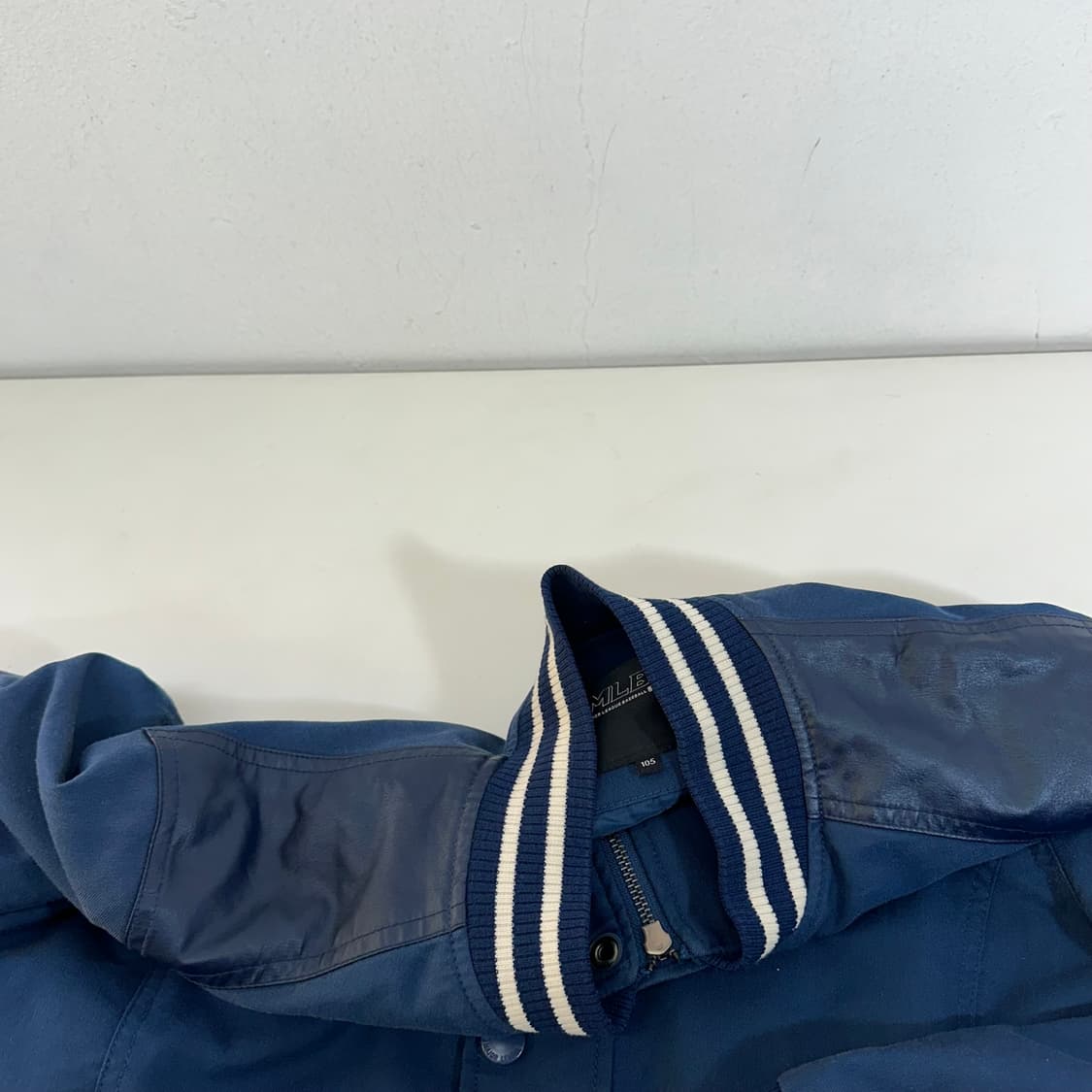 L 105 MLB 마이애미마린스 네이비 누빔 야구점퍼 상품이미지5