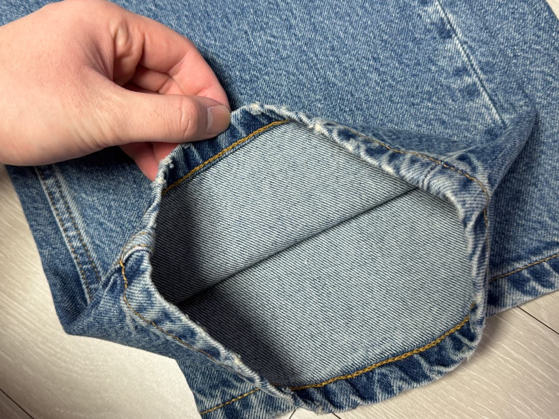 코스 RIDER 와이드 레그 진 34사이즈 상품이미지5