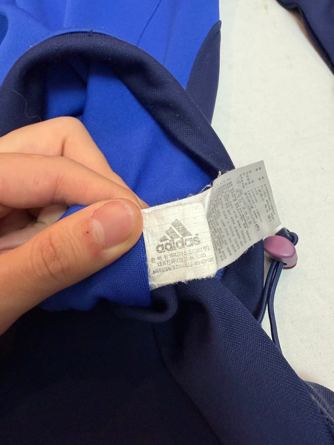 아디다스 수원삼성 2009 반집업 트레이닝 탑 유니폼 상품이미지7