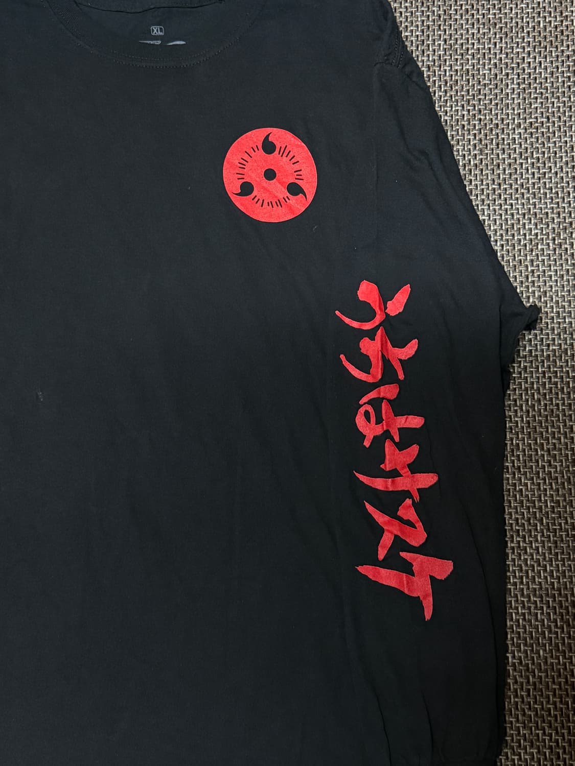 나루토 오피셜 사스케 사륜안 롱슬리브 상품이미지4