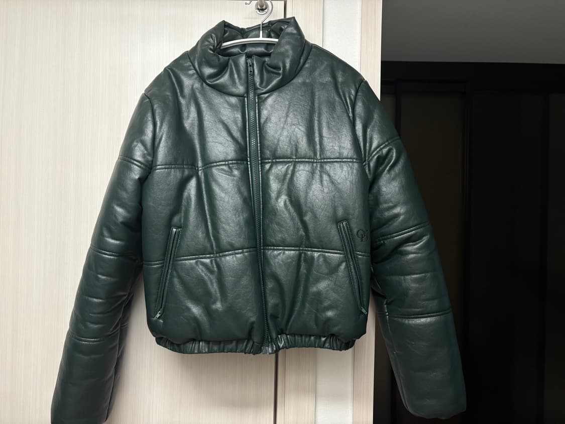 ODOR 레더패딩 상품이미지1