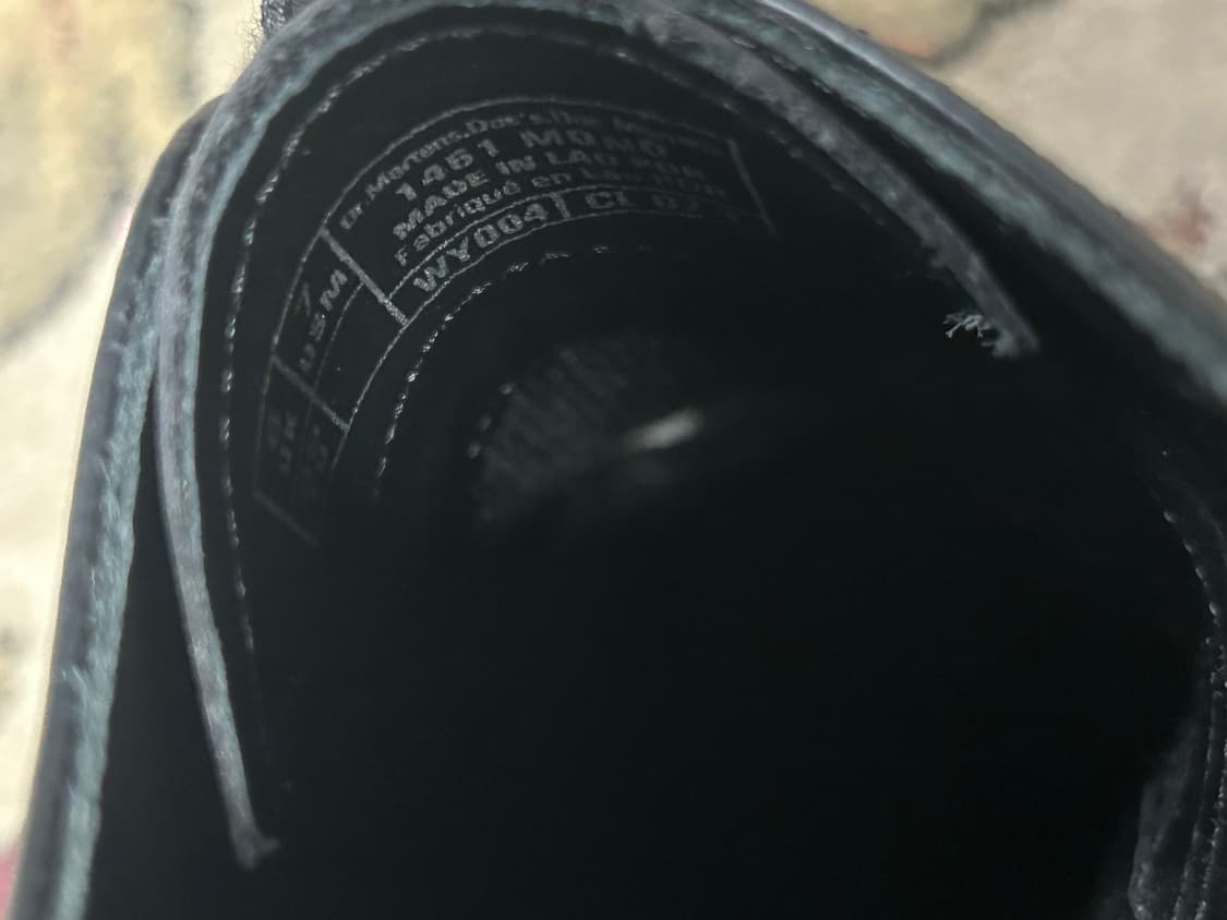 닥터마틴 1461 모노 블랙 250 상품이미지7