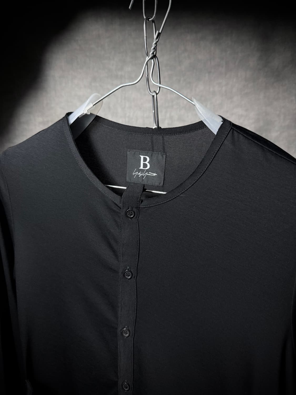 B Yohji Yamamoto Asymmetric Drape Shirts 상품이미지3