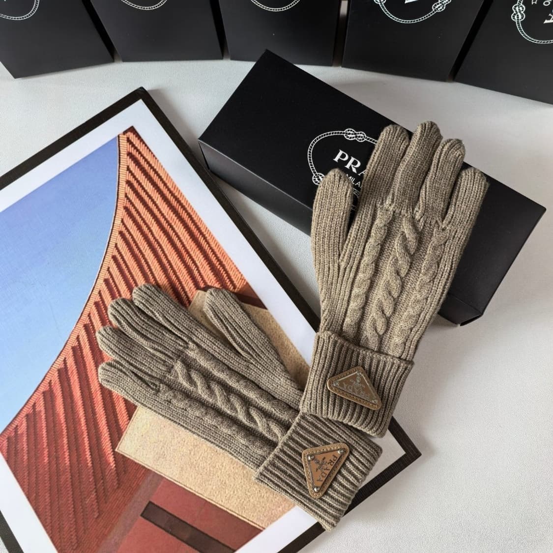 프라다 장갑 여성 기모
 상품이미지4